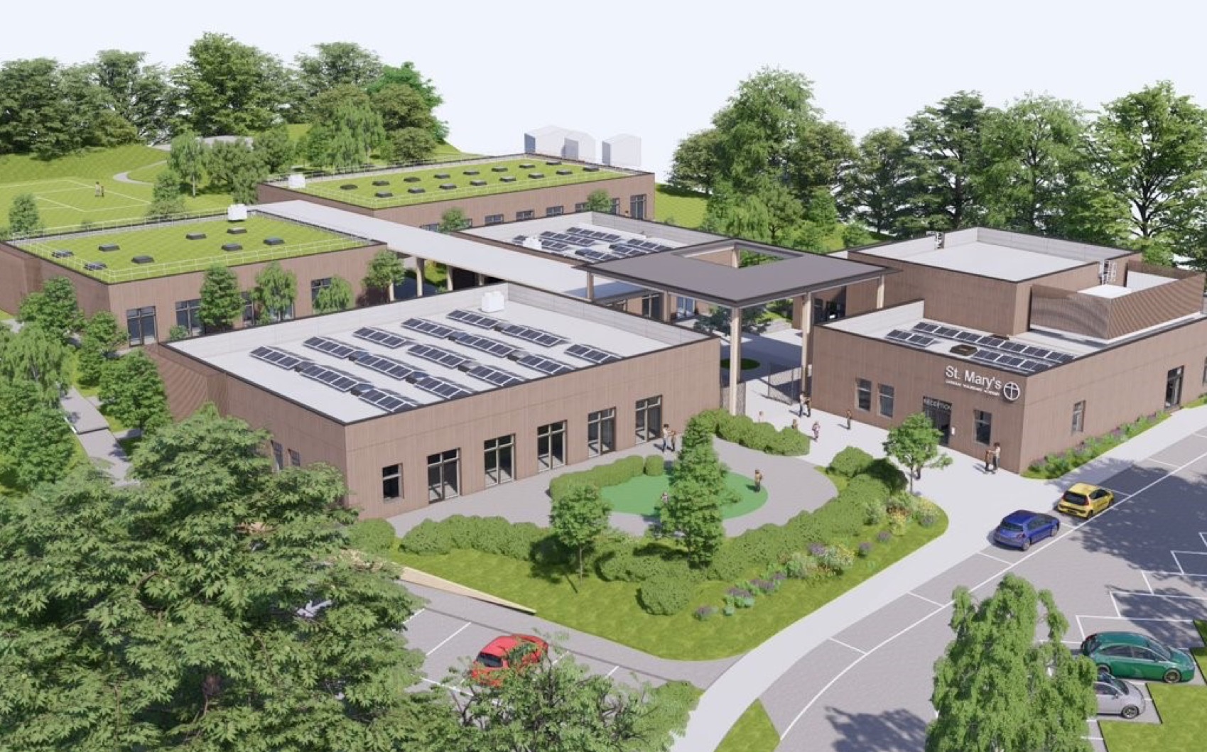 Construction begins of the UK’s first purpose-built biophilic primary school